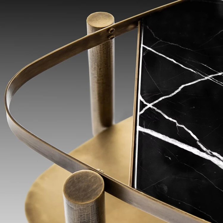 marble bedside table modern